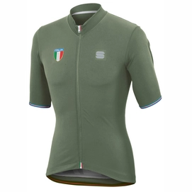 Maillot de Cyclisme Sportful Men Italia CL Jersey Dry Green-XXL