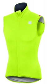 Fietsjack Sportful Men Fiandre Light NoRain Vest Yellow Fluo