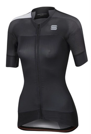 Fietsshirt Sportful Women Bodyfit Pro Evo Jersey Black White
