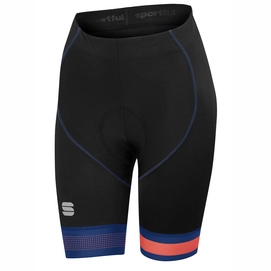 Fietsbroek Sportful Women Bodyfit Pro Short Black Twil Blue