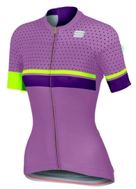 Fietsshirt Sportful Women Diva Jersey Heather Rose Yellow