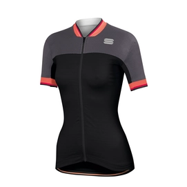 Radtrikot Sportful Grace Jersey Black Anthracite Damen