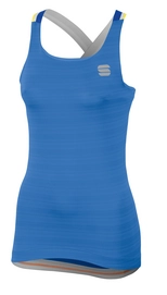 Radtrikot Sportful Grace Top Papagei Blue Blue Cosmic Damen