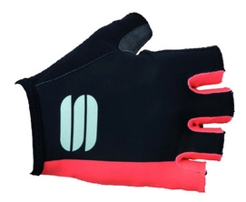Fietshandschoen Sportful Women Diva Black Coral Fluo