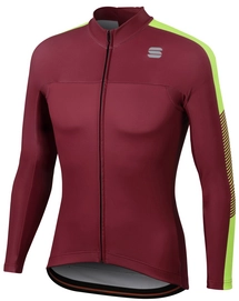 Fietsshirt Sportful Men Bodyfit Pro Thermal Ruby Yellow