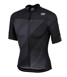 Fietsshirt Sportful Men Bodyfit Pro 2.0 X-Jersey Black Anthracite