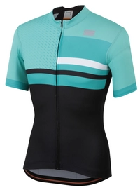 Fietsshirt Sportful Men Team 2.0 Drift Jersey Miami Green Black Bora Green