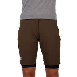 Fahrradhose Sportful Giara Overshort Cacao Damen