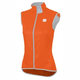 Fietsjack Sportful Women Hot Pack Easylight Vest Orange Sdr