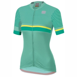 Fietsshirt Sportful Women Diva 2 Jersey Miami Green Bora Green Twee