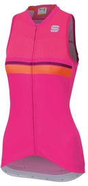 Fietsshirt Sportful Women Diva 2 Sleeveless Bubble Victorian Purple
