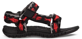 Teva Toddler Hurricane 3 Sharks Black Red