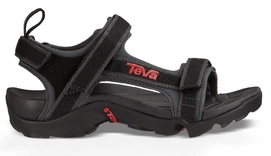 Teva Children Tanza Black Grey Red