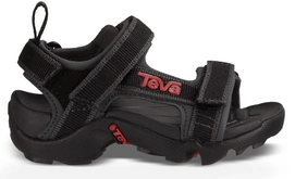 Teva Toddler Tanza Black Grey Red