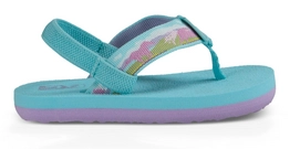 Teva Toddler Mush II Horses Blue