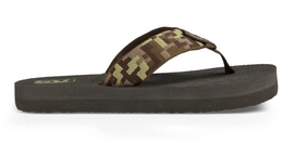 Teva Children Mush II Digital Camo Brown Green