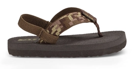 Teva Toddler Mush II Digital Camo Brown Green