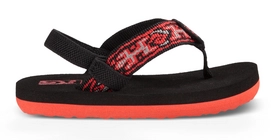 Teva Toddler Mush II Old Lizard Black Red