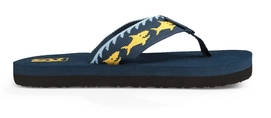 Teva Children Mush II Sharks Navy Yellow