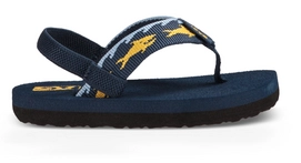 Sandals Teva Toddler Mush II Sharks Navy Yellow