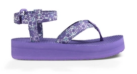 Teva Children Hi Rise Sandal Purple Floral