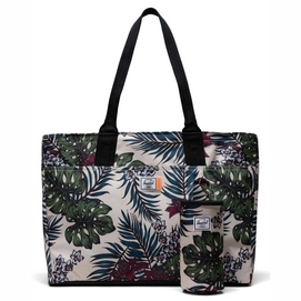 Sac Cabas Herschel Supply Co. Insulated Alexander Zip Tote Large Tropical Foliage