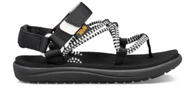 Teva Voya Infinity Black Bright White Kinder