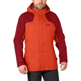 Jacke Jack Wolfskin Shelter Jkt M Chili Herren