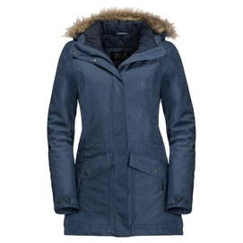 Jacket Jack Wolfskin Women Coastal Range Parka Dark Sky