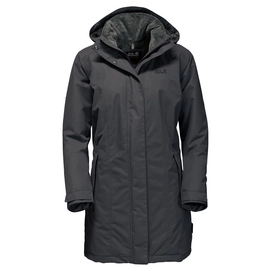 Wintermantel Jack Wolfskin Madison Avenue Coat Phantom Damen