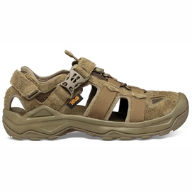 Sandals Teva Men Omnium Suede Dark Olive-Shoe Size 44.5