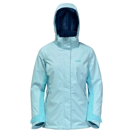 Ski Jacket Jack Wolfskin Iceland Voyage 3in1 Mineral Blue
