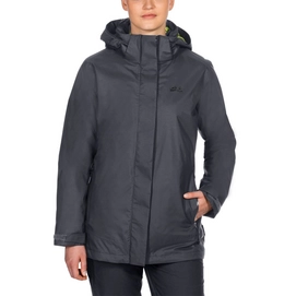 Veste de Ski Jack Wolfskin Arborg 3In1 Ebony Equipementaventure