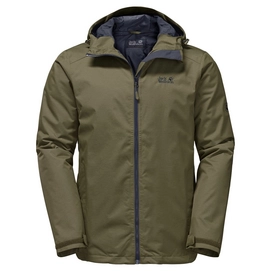 Winterjacke Jack Wolfskin Northern Sky Men Burnt Olive Herren