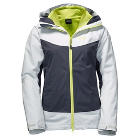 Winterjacke Jack Wolfskin North Ridge 3In1 Ebony Grau Damen
