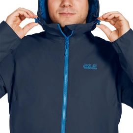 Jacket Jack Wolfskin Chilly Morning Men Night Blue Outdoorsupply