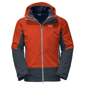 Skijacke Jack Wolfskin Discovery Cove Men Dark Satsuma Herren