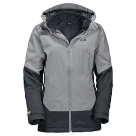 Skijacke Jack Wolfskin Discovery Cove Women Alloy Damen