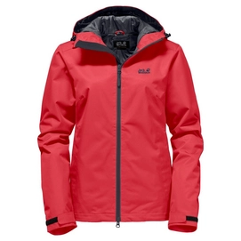 Jacket Jack Wolfskin Chilly Morning Women Hibiscus Red Outdoorsupply