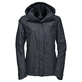 Jacke Jack Wolfskin Forest Leaf Texapore Phantom All Over Damen
