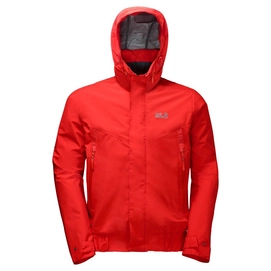 Jacke Jack Wolfskin Brooklyn Blouson Fiery Rot Herren Outdoorsupply