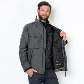 Jacket Jack Wolfskin Men Fraser Canyon Black Outdoorsupply