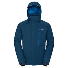 Ski Jacket Jack Wolfskin Men Exolight Icy Poseidon Blue