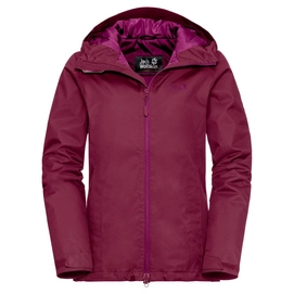 Jacket Jack Wolfskin Women Chilly Morning Dark Ruby