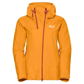 Ski Jacket Jack Wolfskin Women Exolight Range Citrine Yellow