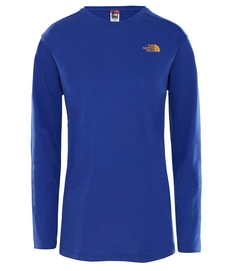 Long Sleeve T-Shirt The North Face Women Simple Dome Tee Lapis Blue