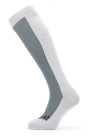 Fietssok Sealskinz Unisex Waterproof Cold Weather Knee Length Grey