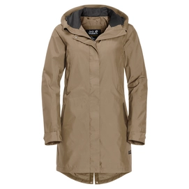 Jacke Jack Wolfskin Monterey Coat Sand Dune Damen