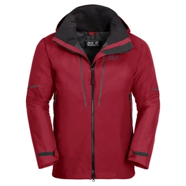 Jacket Jack Wolfskin Men Escalente Trial Red Maroon