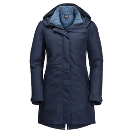 Jacket Jack Wolfskin Women Monterey Bay Coat Midnight Blue